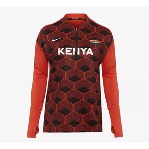 Nike Women Kenya Element 1/2 Zip Running Top CV0391 673 Size Medium M